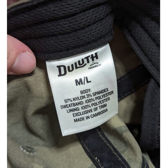 Duluth Trading Co Dry on the Fly Dad Cap Baseball Hat Camo Camouflage Gorpcore - Picture 6 of 6